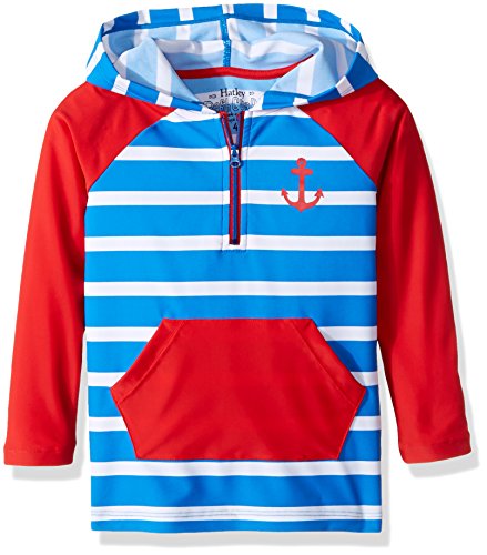 HATLEY UV-suoja uimapaita hupulla stripes UV-paita