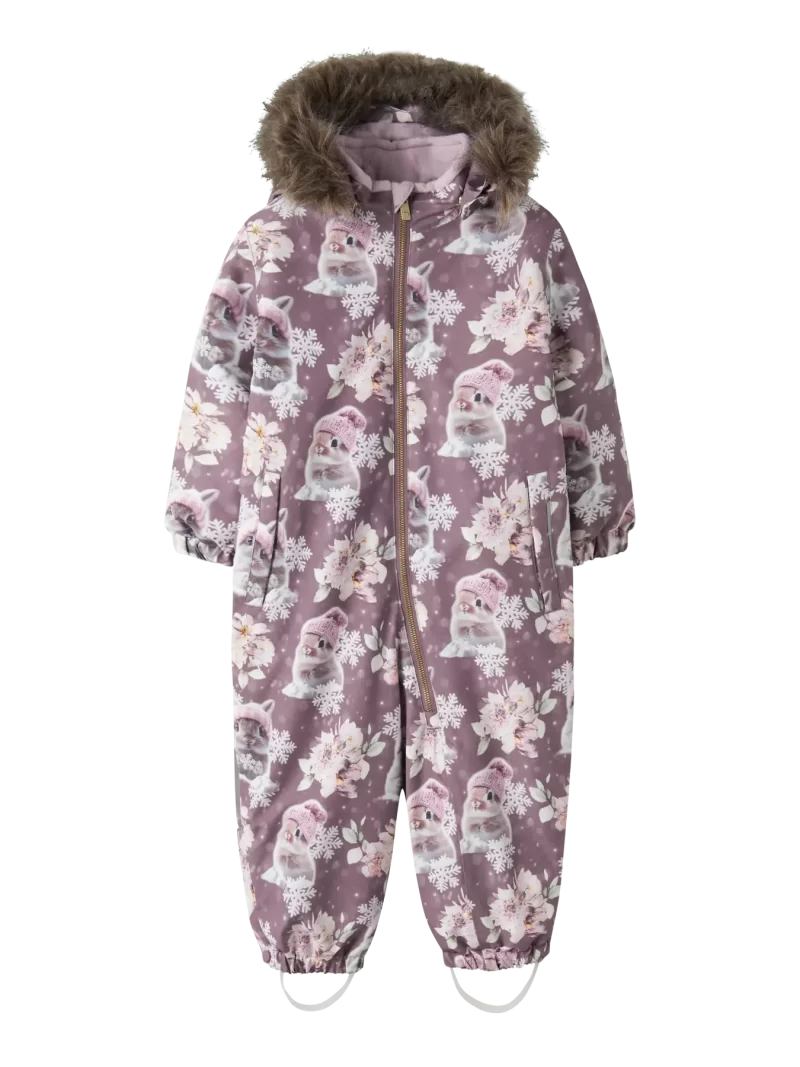 NAME IT NmfSnow10 talvihaalari toppahaalari Grape Shake Snow Bunny ENNAKKOTILAUS