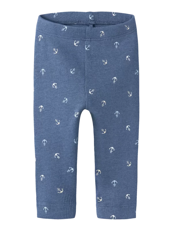 NAME IT NbmFAnchor long john vauvan ribbileggings Vintage Indigo