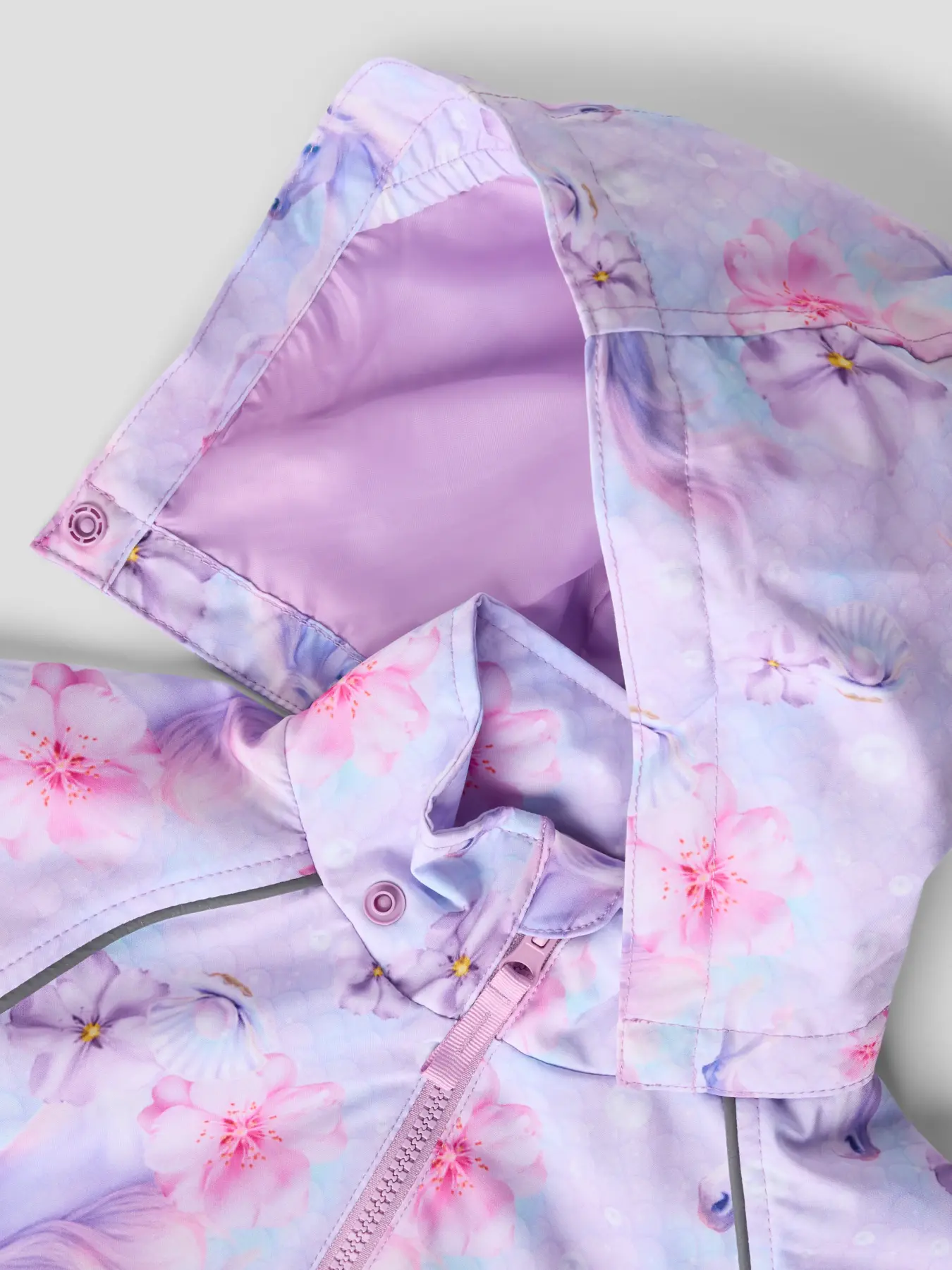 NAME IT NmfAlfa kevyt ja taipuisa välikausihaalari vahvistetuilla polvi/peppupaikoilla Violet Tulle Unicorns - Image 9