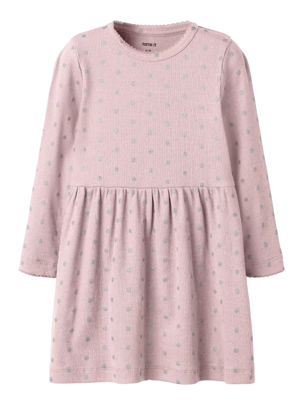 NAME IT NmfLona ribbimekko Silver Dots Violet Ice